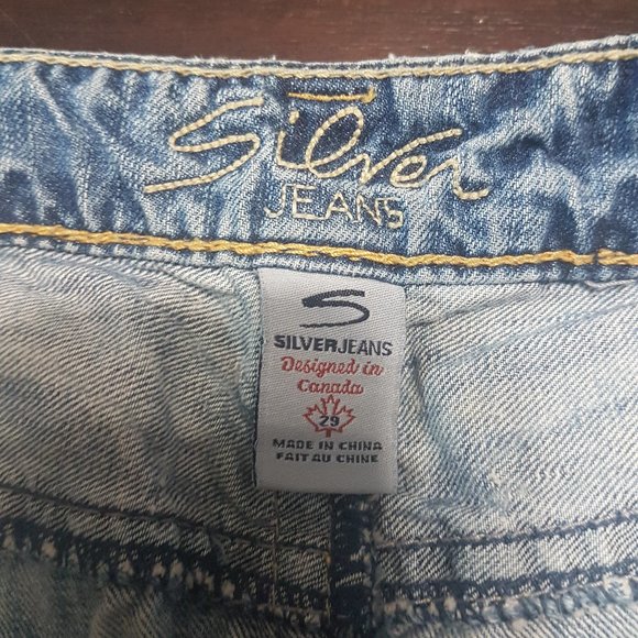 ❌️Sold on Alt. Platform❌️Silver Jeans Co. Demin Miniskirt - Picture 5 of 6